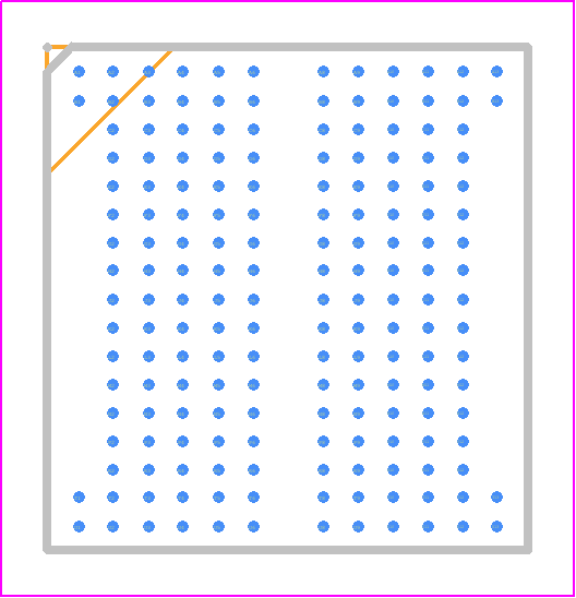 H9CCNNNCLTMLAR - Hynix PCB footprint - BGA - BGA - H9CCNNNCLTMLAR