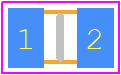 RG2012V-331-P-T1 - Susumu PCB footprint - Capacitor Chip Non-polarised - Capacitor Chip Non-polarised - RG2012 (0805)