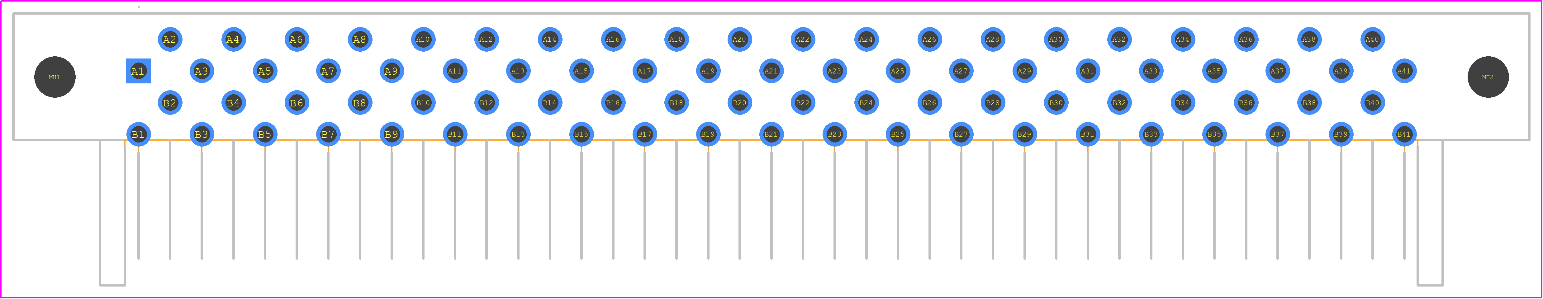M21097/14-13 - TE Connectivity PCB footprint - Other - Other - M21097/14-13-2
