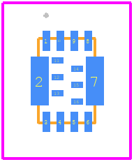 ADP15193DAFB+ - Analog Devices PCB footprint - Other - Other - FC2QFN (2mm × 3mm)_2026_1