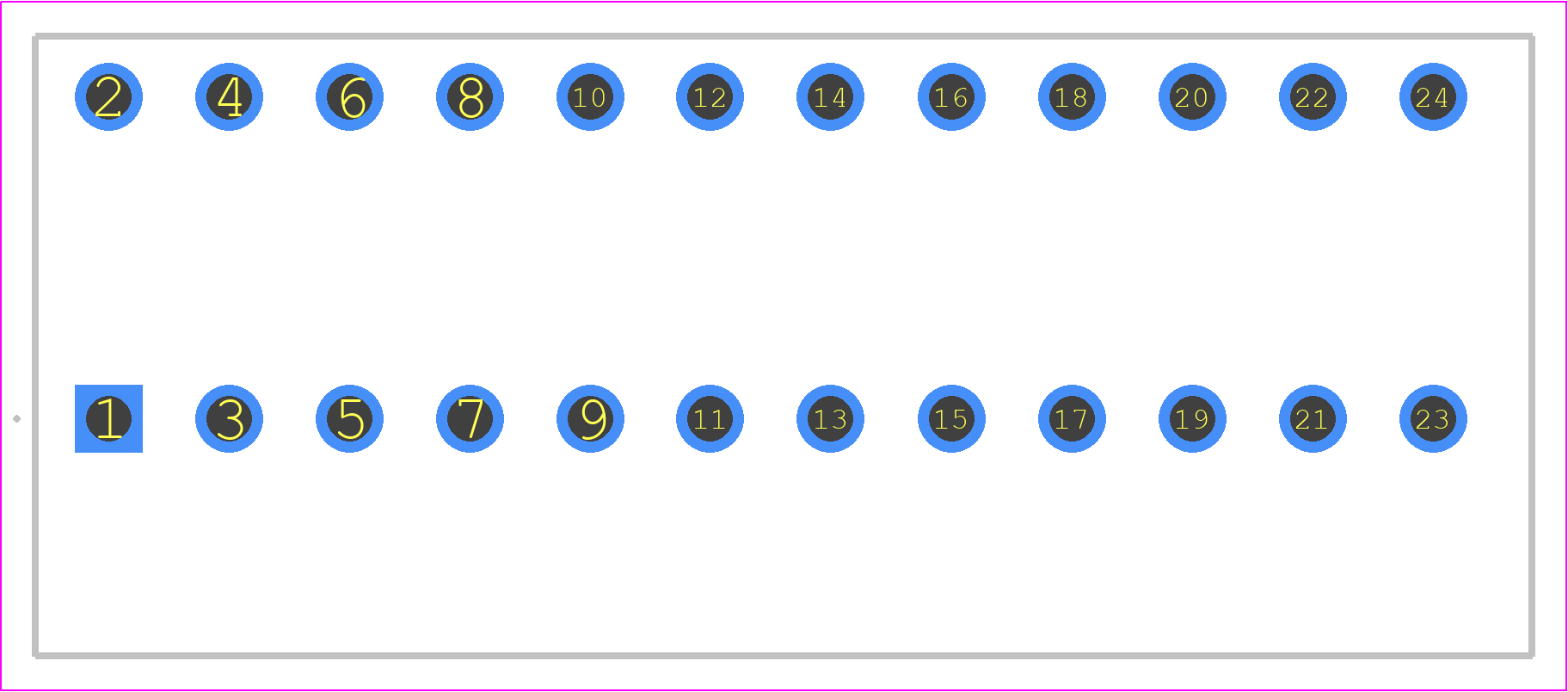 2001040000 - Weidmüller PCB footprint - Other - Other - 2001040000