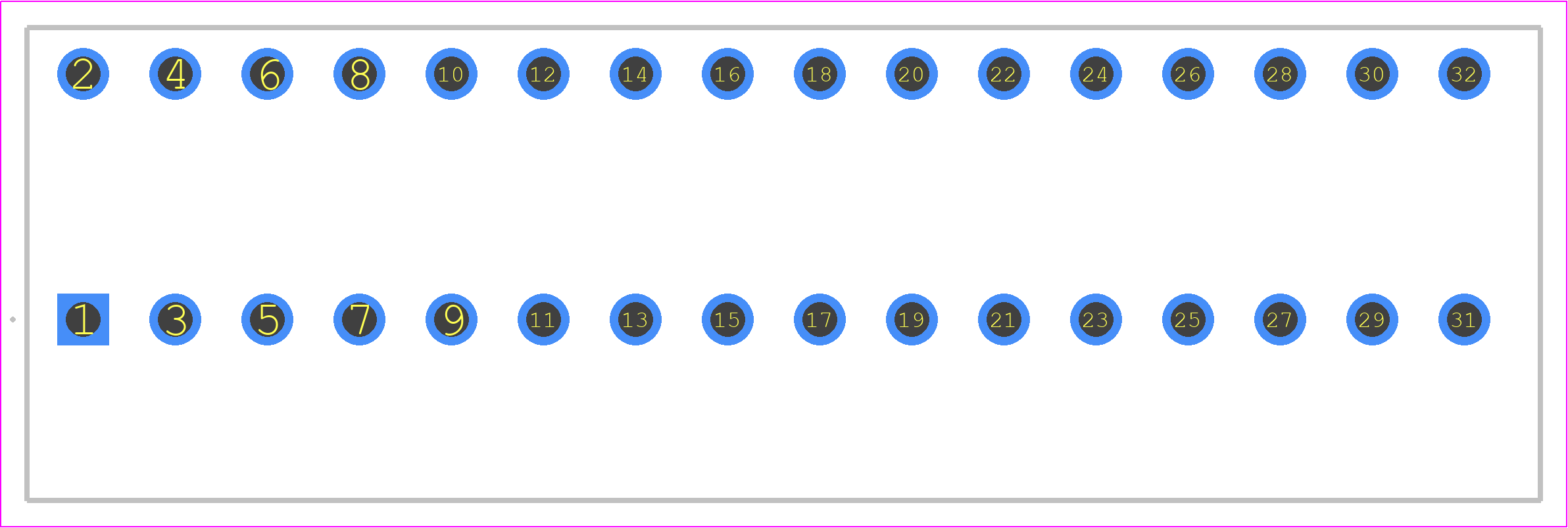 2001080000 - Weidmüller PCB footprint - Other - Other - 2001080000