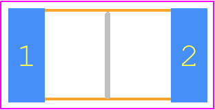 RNCL2512FT1R80 - Stackpole Electronics, Inc. PCB footprint - Resistor Chip - Resistor Chip - 2512..