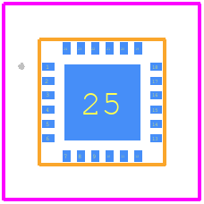 QPC5330S2 - Qorvo PCB footprint - Other - Other - 3.5 x 3.5 mm OVM Package