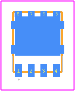 STL200N4F8AG - STMicroelectronics PCB footprint - Other - Other - PowerFLAT™ 5x6 