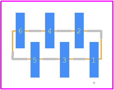 HDWM-06-58-S-S-370-SM - SAMTEC PCB footprint - Other - Other - HDWM-06-58-S-S-370-SM-1