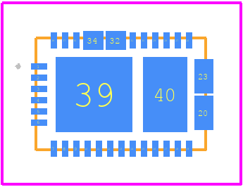 TPS25730ADREFR - Texas Instruments PCB footprint - Other - Other - REF0038A_2024