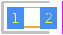 XL-3216SYGC - XINGLIGHT PCB footprint - LEDs Chip - LEDs Chip - 3.2mm x 1.6mm