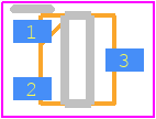 SSM3J143TU,LF - Toshiba PCB footprint - SOT23 (3-Pin) - SOT23 (3-Pin) - SSM3J130TU(TE85L)