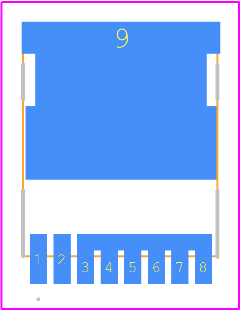 STO60N032DM9 - STMicroelectronics PCB footprint - Other - Other -  TO-LL