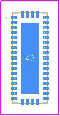 PI3WVR13412AZHEX - Diodes Incorporated PCB footprint - Other - Other - 42-TQFN (ZH)_2026