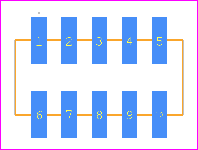 IPL1-105-02-S-D-K-TR - SAMTEC PCB footprint - Other - Other - IPL1-105-02-YYY-D-K-TR