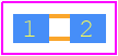 RK0502CB-50R0GN-91TRD - Vishay PCB footprint - Resistor Chip - Resistor Chip - 0502 (1406 Metric)