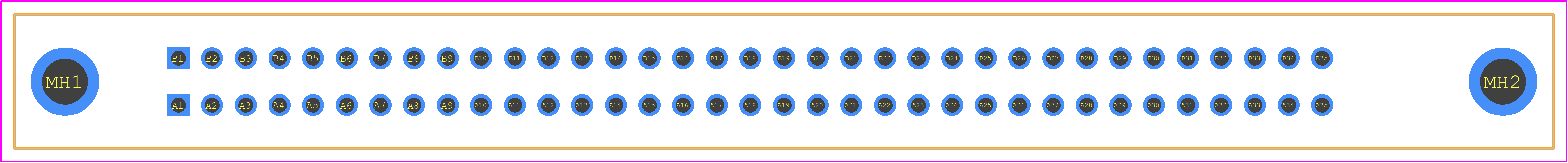 341-070-521-201 - EDAC PCB footprint - Other - Other - 341-070-521-201-4
