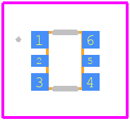 PUMH4-QX - Nexperia PCB footprint - Other - Other -  TSSOP6 (SOT363)_2026-1