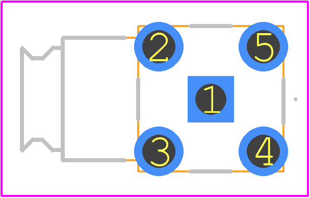 PE44360 - Pasternack PCB footprint - Other - Other - PE44360-2