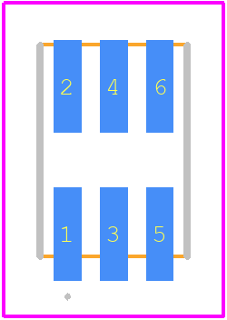 45206-200230 - 3M PCB footprint - Other - Other - 45206-200230-2