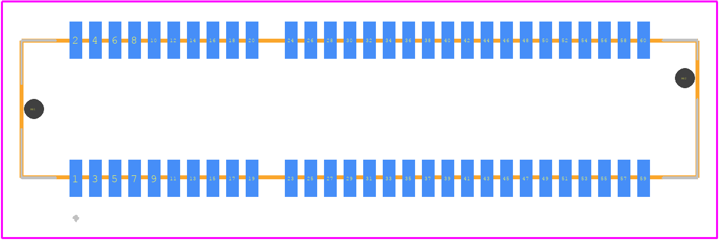 MEC1-130-02-F-D-A - SAMTEC PCB footprint - Other - Other - MEC1-130-02-F-D-A-2