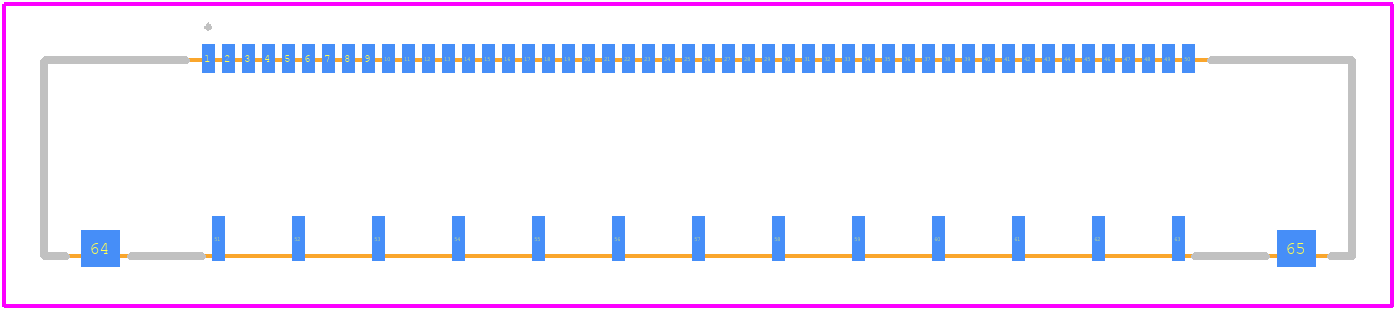 FH63S-50S-0.5SH(01) - Hirose PCB footprint - Other - Other - FH63S-50S-0.5SH(01)-1