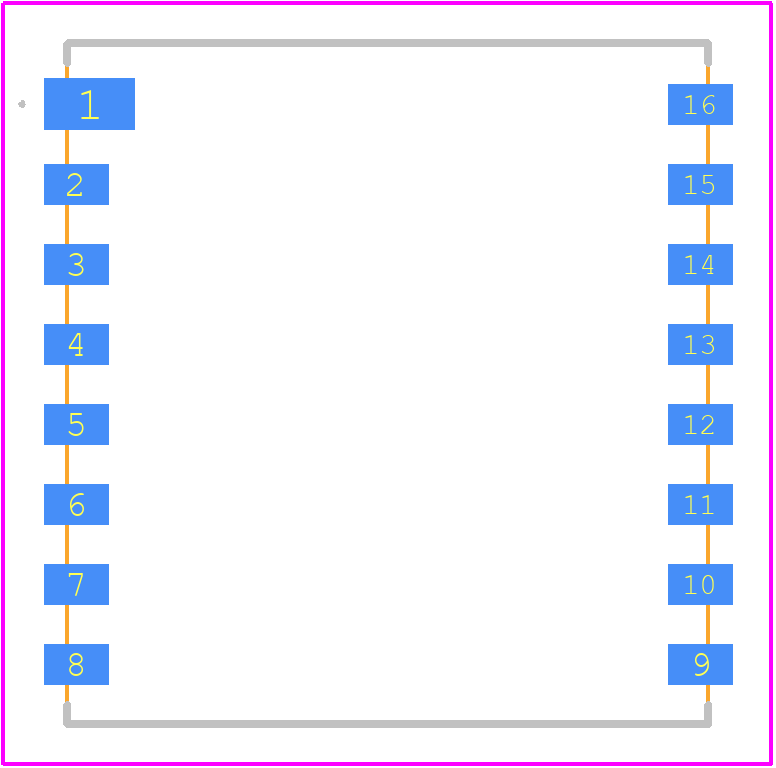 Ra-01S - Ai-Thinker PCB footprint - Other - Other - Ra-01S-3