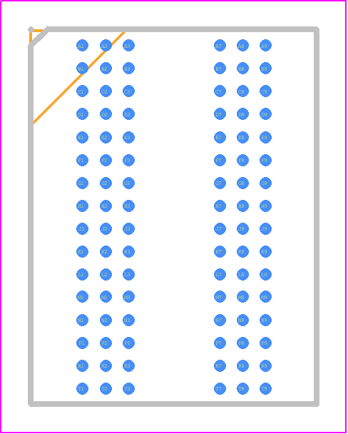 MT40A1G16RC-062E:B - Micron PCB footprint - BGA - BGA - 96-Ball FBGA – x16 (RC)