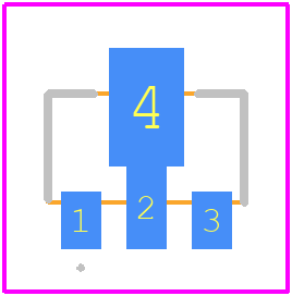 2DB1714 - Diodes Incorporated PCB footprint - Other - Other - SOT89-3L_2022