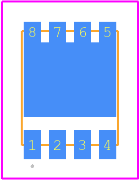 TPH1R906PU - Toshiba PCB footprint - Other - Other - SOP Advance(N)