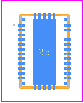 TPS23758RJJT - Texas Instruments PCB footprint - Other - Other - TPS23758RJJT-3