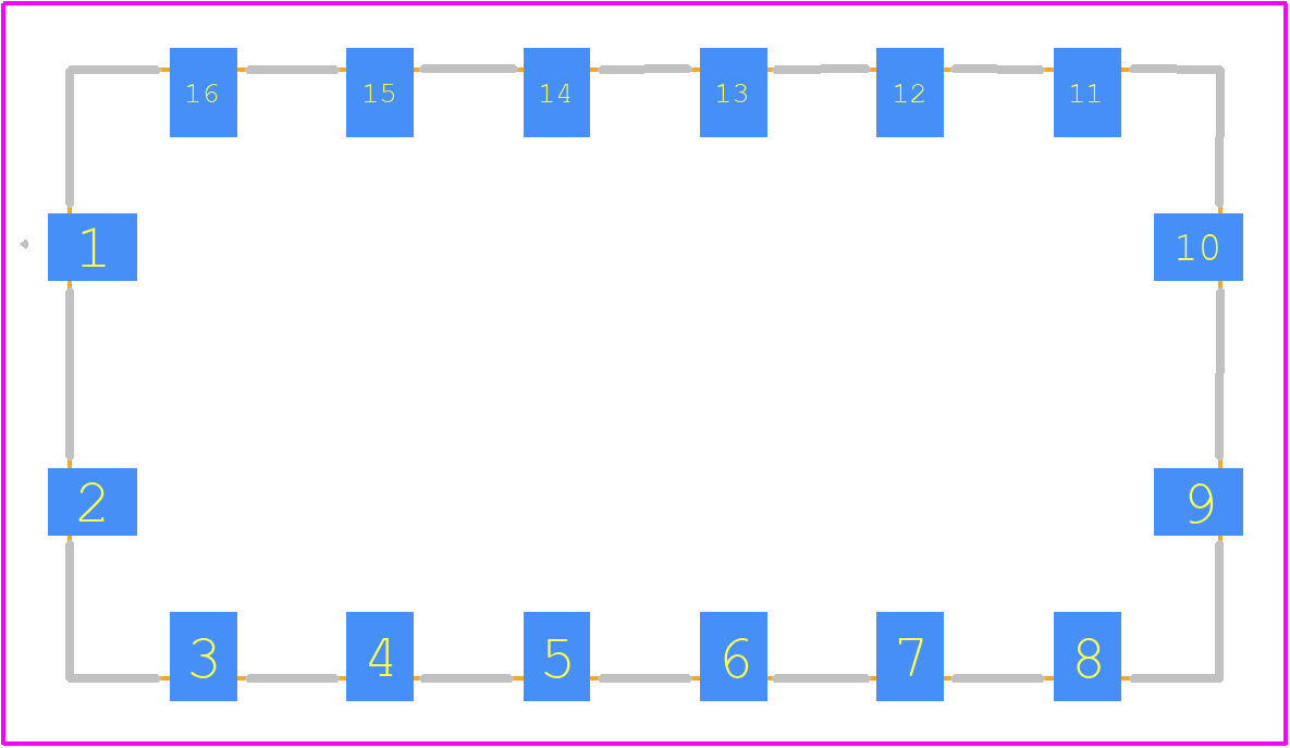 BPF-BV880+ - Mini-Circuits PCB footprint - Other - Other - BPF-BV880+-2