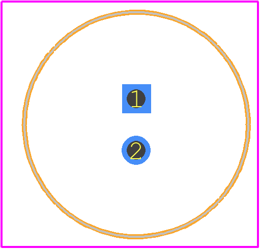 WP813ID - Kingbright PCB footprint - Other - Other - 10mm Solid State Lamp_2020