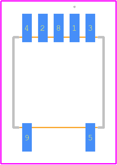 A6KS-104RS-P - OMRON Electronics PCB footprint - Other - Other - A6KS-104RS-P-1