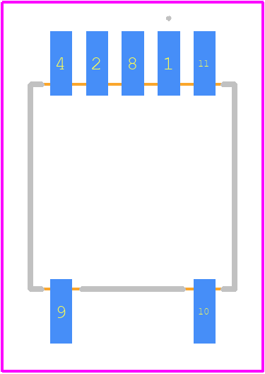 A6KS-104RS-R100 - OMRON Electronics PCB footprint - Other - Other - A6KS-104RS-R100-2