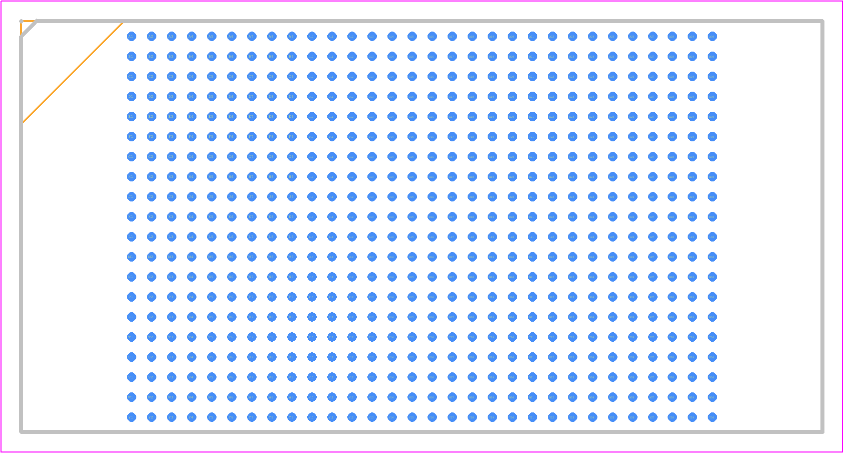 OSDZU3EG1-2G-HFB - Octavo Systems PCB footprint - BGA - BGA - 600-BGA