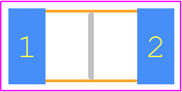 HoJLR2010-0R - Milliohm PCB footprint - Resistor Chip - Resistor Chip - HoJLR2010