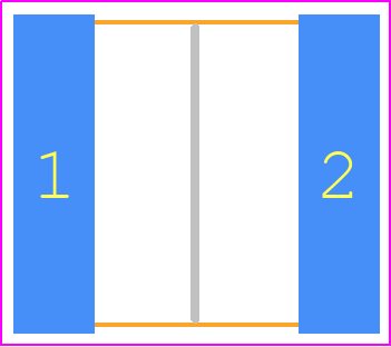 HoCG27284R005D - Milliohm PCB footprint - Resistor Chip - Resistor Chip - 2728