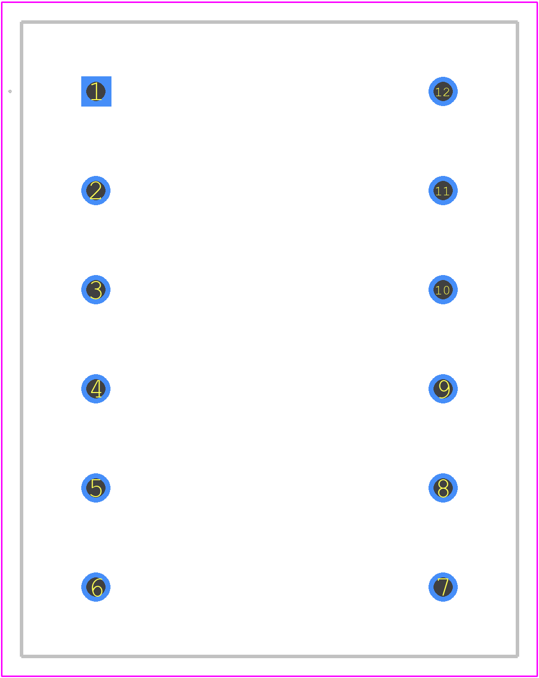 EER28/35-12P - FDK PCB footprint - Other - Other - EER28/35-12P-1