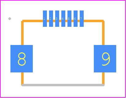 XF3M-0715-1B-R100 - OMRON Electronics PCB footprint - Other - Other - XF3M-0715-1B-R100