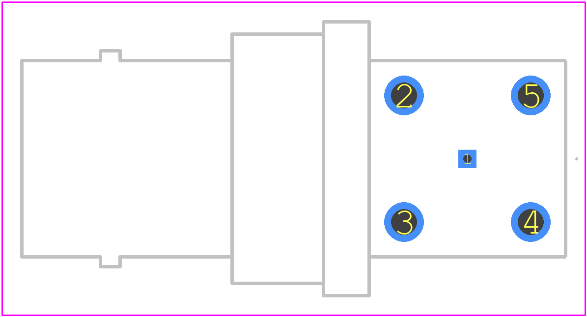 2510946-2 - TE Connectivity PCB footprint - Other - Other - 2510946-2-4