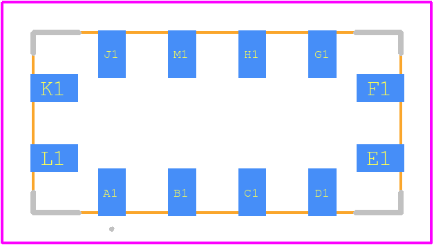 TB0850A - TST PCB footprint - Other - Other - 13.3mm x 6.5mm_2026-2.2