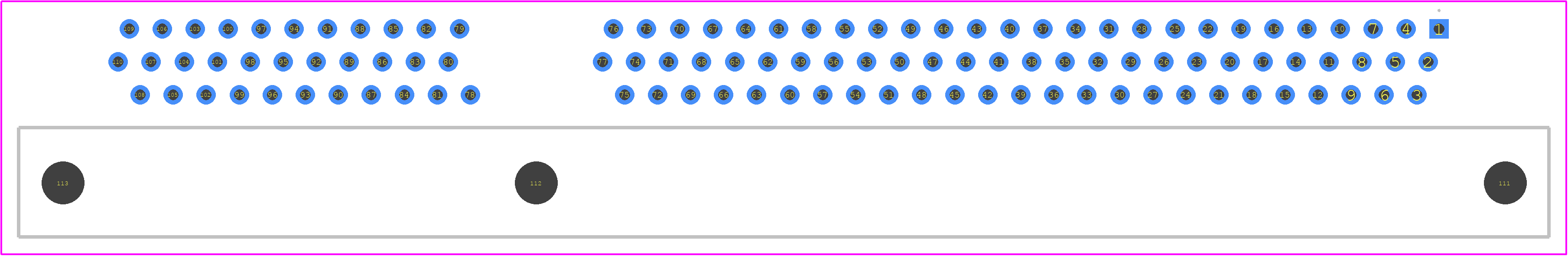 HPT110UFB00000 - HYPERTAC PCB footprint - Other - Other - HPT110UFB00000-1