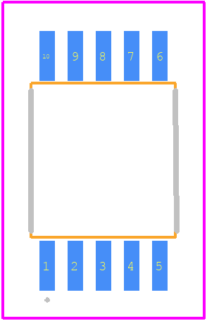 IAUCN10S7N025TATMA1 - Infineon PCB footprint - Other - Other - IAUCN10S7N025TATMA1-2