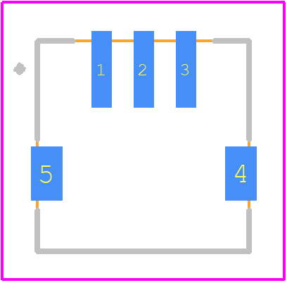 S3B-ZR-SM4A-TF-LF - JST (JAPAN SOLDERLESS TERMINALS) PCB footprint - Other - Other - S3B-ZR-SM4A-TF(LF)(SN)