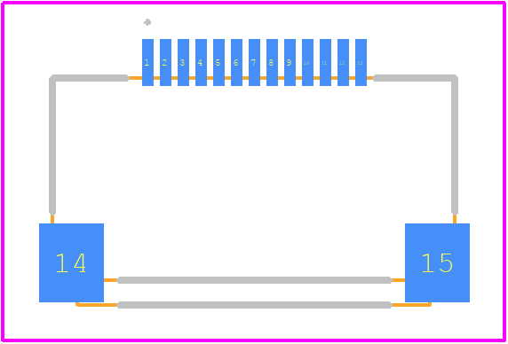 1-2554607-3 - TE Connectivity PCB footprint - Other - Other - 1-2554607-3-1