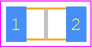 RNCS1206FTC220R - Stackpole Electronics, Inc. PCB footprint - Resistor Chip - Resistor Chip - RNCS1206_2026