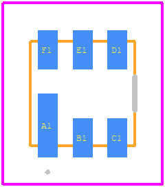 TA2418A - TAI-SAW Technology PCB footprint - Other - Other - TA2418A-3