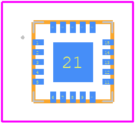 F2913NLGK - Renesas Electronics PCB footprint - Other - Other - NLG20T1
