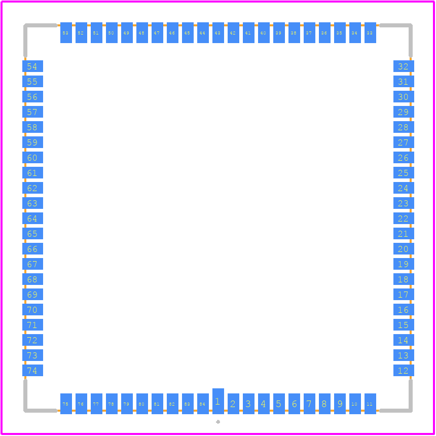NOIP1SE2000A-QTI - onsemi PCB footprint - Other - Other - NOIP1SE2000A-QTI-2