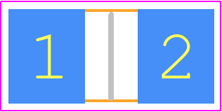 LRMAM2512-R002FT4 - TT Electronics PCB footprint - Resistor Chip - Resistor Chip - LRMAM2512-R002FT4