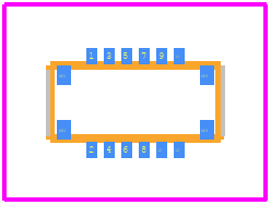5033081210 - Molex PCB footprint - Other - Other - 5033081210-1