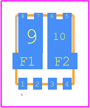 V10K100DUHM3/H - Vishay PCB footprint - Other - Other - V10K100DUHM3/H-7